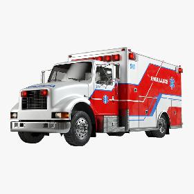 Ambulance 3D model
